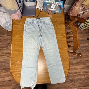 Aeropostale Light Blue Straight Leg Women's Jeans